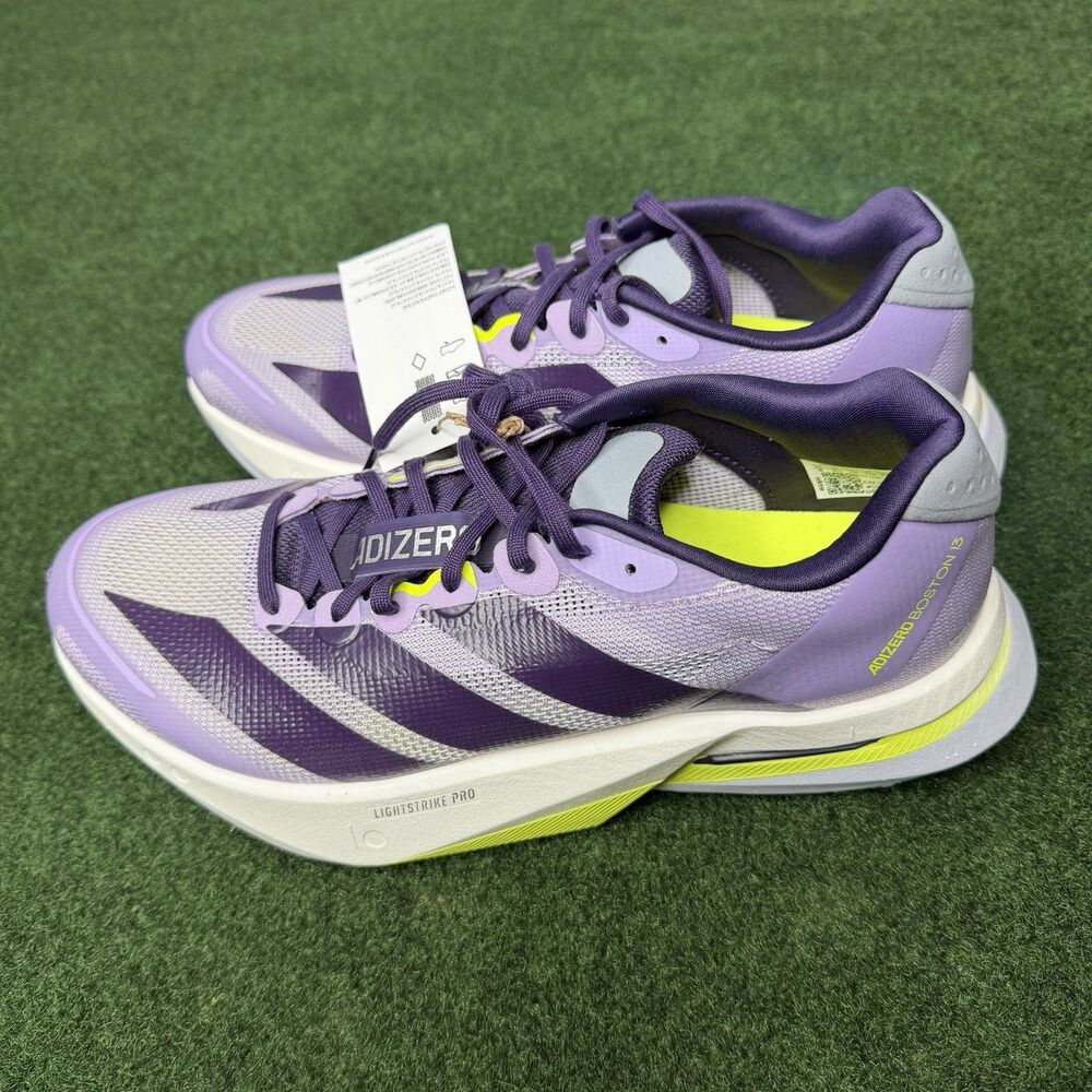 Sz 8 Adidas Women's Powder Plum Violet Adizero Boston 13 Shoes KK1046